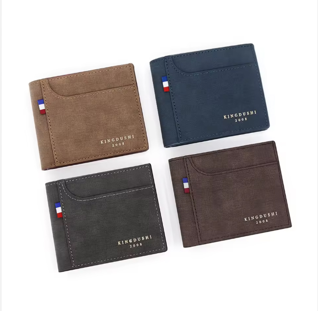 জেন্টস প্রিমিয়াম ওয়ালেট – স্টাইলিশ শর্ট ওয়ালেট